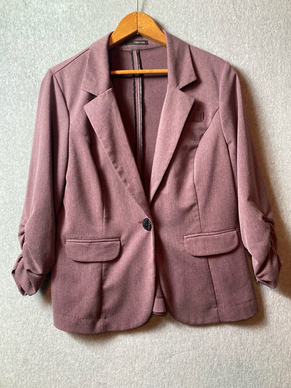 Maurices purple Blazer Jacket